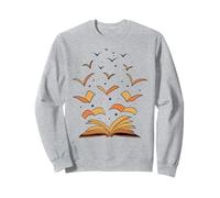 I libri sono sogni date ali -Lettori avidi topi di biblioteca Bookish Felpa