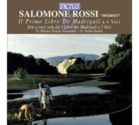 I Libro De' Madrigali 4 Voci - Salamone Rossi (Audio Cd)
