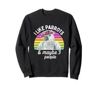 I Like African Grey Parrots And Maybe 3 People Felpa