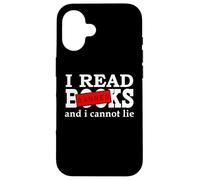 I Like Banned Books & I Cannot Lie I Read Banned Books Lover Custodia per iPhone 16