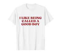 I Like Being Called A Good Boy Y2k Trendy LGBTQ Gay Pride Maglietta