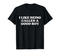 I Like Being Called A Good Boy Y2k Trendy LGBTQ Gay Pride Maglietta