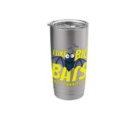 I Like Big Bats and I Cannot Lie Funny Bat Lovers Bicchiere termico in acciaio inox doppia parete
