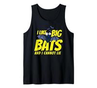I Like Big Bats And I Cannot Lie Funny Bat Lovers Canotta