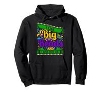 I Like Big Beads And I Can Not Lie Mardi Gras Carnival Felpa con Cappuccio