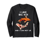 I Like Big Koi And I Cannot Lie - Funny Koi Fish Lover Maglia a Manica