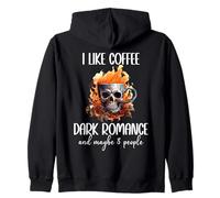 I Like Coffee Dark Romance & Maybe 3 People Smutty Book Smut Felpa con Cappuccio