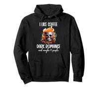 I Like Coffee Dark Romance & Maybe 3 People Smutty Book Smut Felpa con Cappuccio