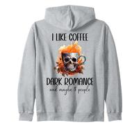 I Like Coffee Dark Romance Maybe 3 People Smutty Book Smutt Felpa con Cappuccio