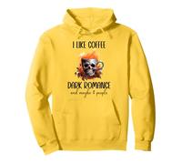 I Like Coffee Dark Romance Maybe 3 People Smutty Book Smutt Felpa con Cappuccio