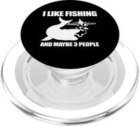 I Like Fish And Maybe 3 Persone Divertente Pesca Papà PopSockets PopGrip per MagSafe