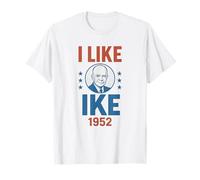 I Like Ike 1952 Campagna presidenziale retrò di Eisenhower Maglietta