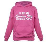 I Like il Mio Guinea Maiale E 3 Persone - Bambini Felpa con Cappuccio / -
