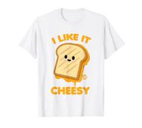 I Like It Cheesy Funny Grilled Cheese Maglietta