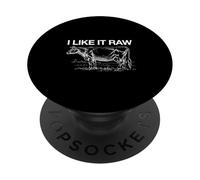 I Like It Raw (Milk Statement & Mucca Graphic) PopSockets PopGrip Adesivo