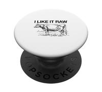 I Like It Raw (Milk Statement & Mucca Graphic) PopSockets PopGrip Adesivo