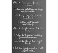 I Like It When A Woman Faints In An Embrace,: positive affirmations, motivational and inspirational notebook, motivational quote journal, business notebook, for men and women