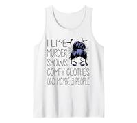 I Like Murder Show Comfy Clothes 3 Persone Halloween comodo Canotta