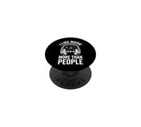 I Like Music More Than People PopSockets PopGrip Adesivo