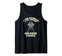I Like My Bourbon And My Smoker Divertente Barbecue Bere Canotta