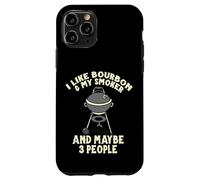 I Like My Bourbon And My Smoker Divertente Barbecue Bere Custodia per iPhone 11 Pro