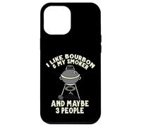 I Like My Bourbon And My Smoker Divertente Barbecue Bere Custodia per iPhone 12 Pro Max
