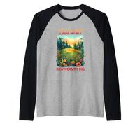 I Like My LAWNS Small And My BIODIVERSITY Big Maglia con Maniche Raglan