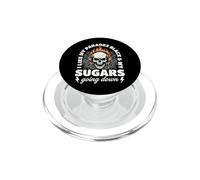 I Like My Parades Black And My Sugars Going Down Emo Goth PopSockets PopGrip per MagSafe