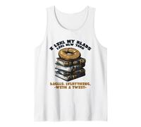 I Like My Reads Like Newyork Bagels Everything with A Twist Canotta