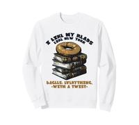 I Like My Reads Like Newyork Bagels Everything with A Twist Felpa