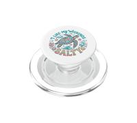 I Like My Weekends Salty Sea Turtle Beach Lover PopSockets PopGrip per MagSafe