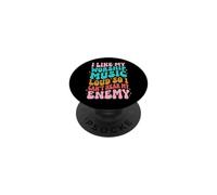 I Like My Worship Music Loud So I Can't Hear My Enemy PopSockets PopGrip Adesivo