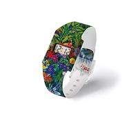 I LIKE PAPER - WILD FLOWERS - Pappwatch/Watch/Orologio da polso digitale realizzato in Tyvek - resistente agli strappi - idrorepellente - display digitale per ora e data