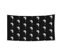 I Like Soccer Stampa Banner di Halloween Perfetto per Halloween Natale Design su un solo lato Forniture per decorazioni per feste