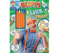 I Like That!: Blippi Coloring Book with Crayons