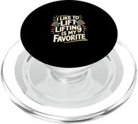 I Like To Lift Lifting Is My Favorite Sollevamento pesi |--- PopSockets PopGrip per MagSafe