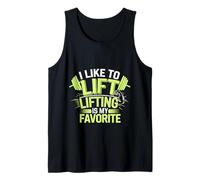 I Like To Lift Lifting Is My Favorite Weightlifting ----- Canotta