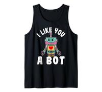 I Like You A Bot Robot Builder Per Ragazze Canotta