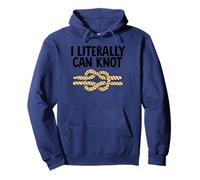 I Literally Can Knot Felpa con Cappuccio