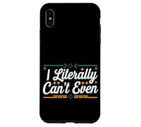 I Literally Can't Even Math Algebra Teacher Student --- Custodia per iPhone XS Max
