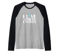 I Live for That Energy Dance Citazione Maglia con Maniche Raglan