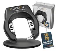 I LOCK IT + Lucchetto a telaio per bicicletta, Bluetooth con allarme, intelligente lucchetto per bicicletta con allarme, controllo del telaio tramite telefono cellulare, prodotto in Germania