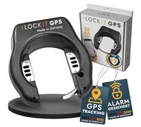 I LOCK IT Lucchetto GPS per bicicletta I GPS per bicicletta con GPS Live Tracking, app per smartphone, sistema di allarme intelligente da 110 dB, evasione dei raggi