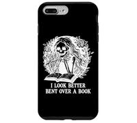 I Look Better Bent Over a Book Spread Those Pages Good Girl Custodia per iPhone 7 Plus/8 Plus