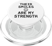 I loro sorrisi sono la mia forza. citazione d"amore familiare. PopSockets PopGrip per MagSafe