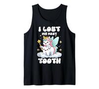 I Lost My First Dooth Baby Teeth Out Fairy Unicorn Dentist Canotta