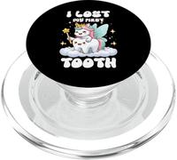 I Lost My First Dooth Baby Teeth Out Fairy Unicorn Dentist PopSockets PopGrip per MagSafe