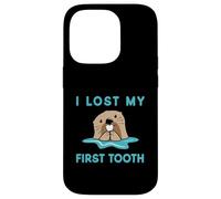 I Lost My First Tooth Carino Lontra Divertente Tooth Fairy Custodia per iPhone 14 Pro