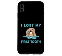 I Lost My First Tooth Carino Lontra Divertente Tooth Fairy Custodia per iPhone XS Max