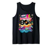 I Love 80's, Colorful Back To 80's Fashion Graphic Design Canotta